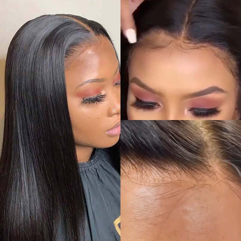 Lace Expert | MaxPre Swiss HD Glueless 13x4 Lace Frontal Straight Wig