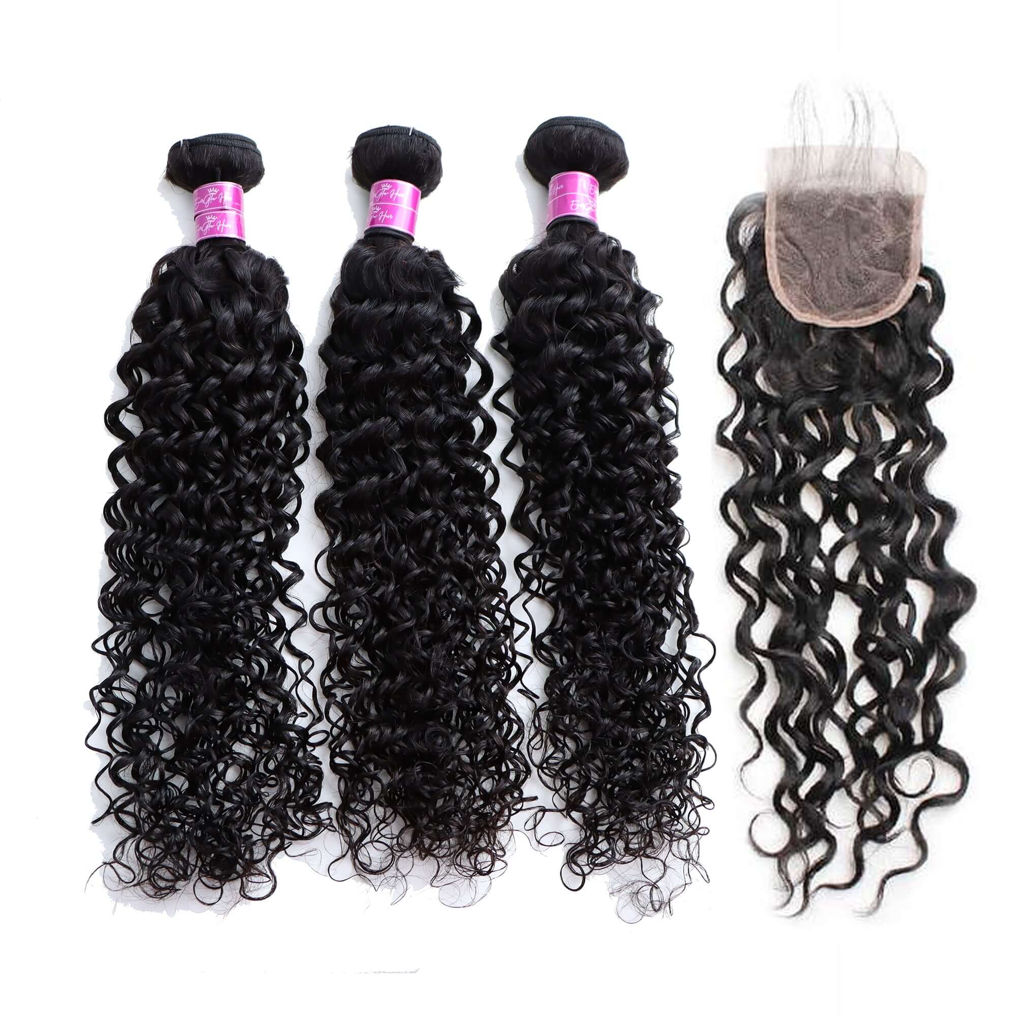 3 Bundles with 4*4 Lace Closure