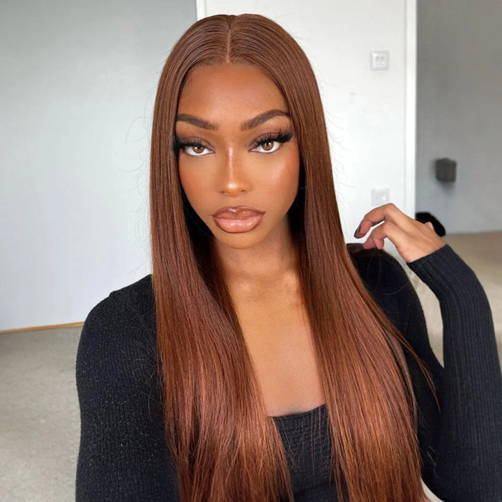 New In Bomb | Muti-Color HD Fake Scalp Wear&Go Straight 7x5/9x6 Lace Wig Zero Knots