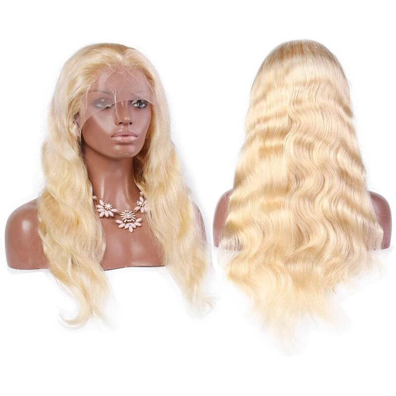Full Lace Blond 613 Wig Body Wave EverGlow Human Hair