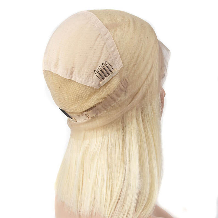 Full Lace Blond 613 Wig Straight EverGlow Human Hair