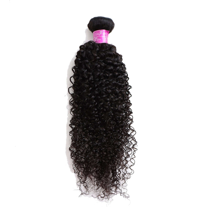 Jerry Curly 1 Bundle Brazilian Unprocessed Virgin Human Hair 10A Grade - EVERGLOW HAIR