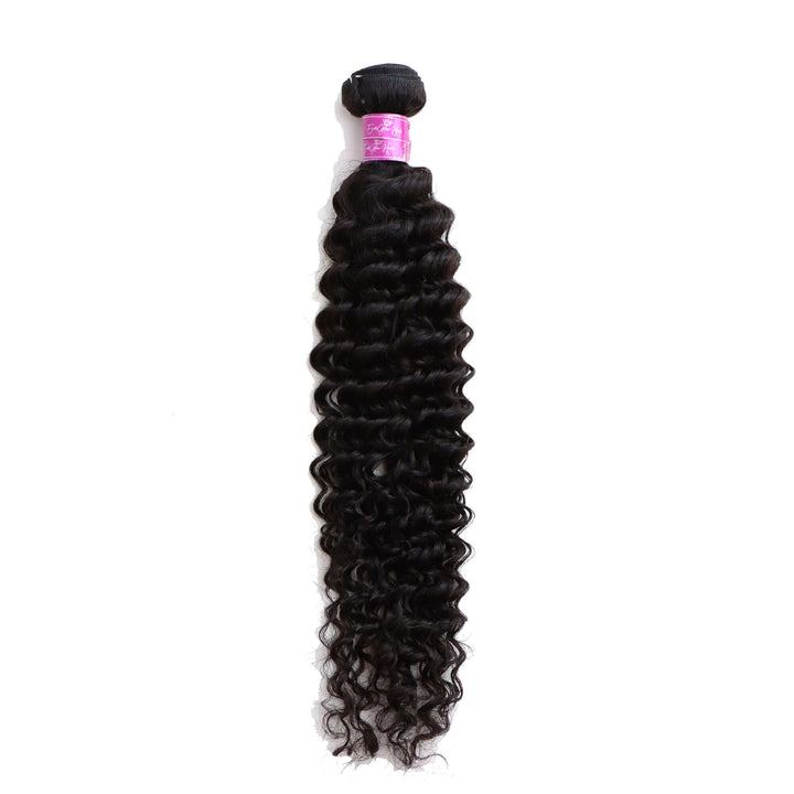 Deep Wave 3 Bundles Brazilian Unprocessed Virgin Human Hair 10A Grade - EVERGLOW HAIR