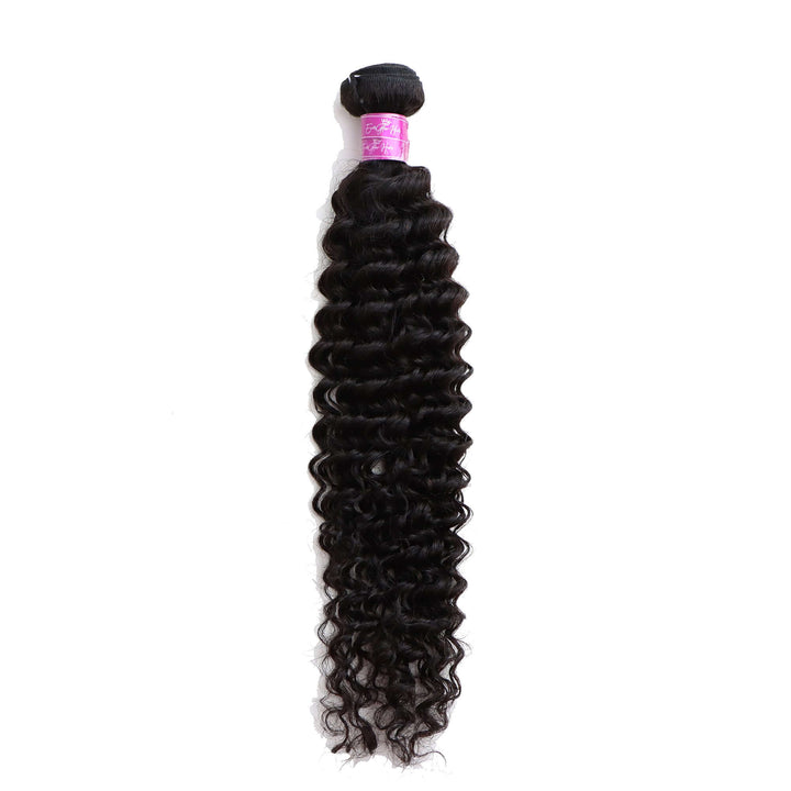 Deep Wave 1 Bundle Brazilian Unprocessed Virgin Human Hair 10A Grade - EVERGLOW HAIR