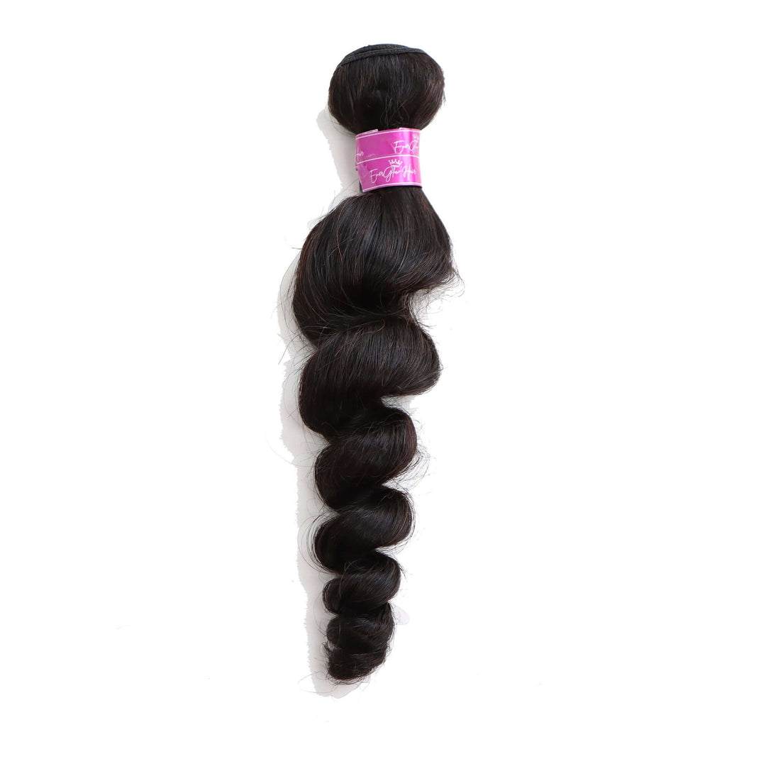 Loose Wave 4 Bundles Brazilian Unprocessed Virgin Human Hair 10A Grade