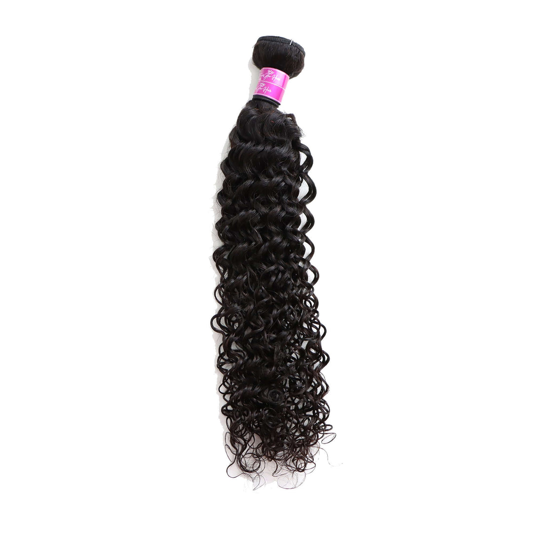 Water Wave 1 Bundle Brazilian Unprocessed Virgin Human Hair 10A Grade - EVERGLOW HAIR