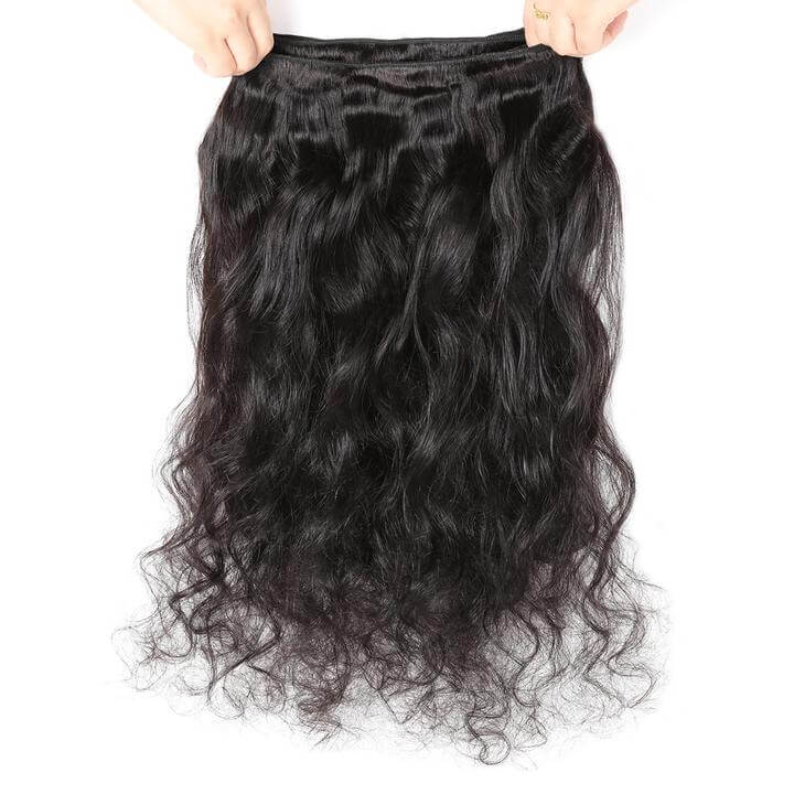 Loose Wave 1 Bundles Natural Black EverGLow Remy Human Hair Extensions - EVERGLOW HAIR