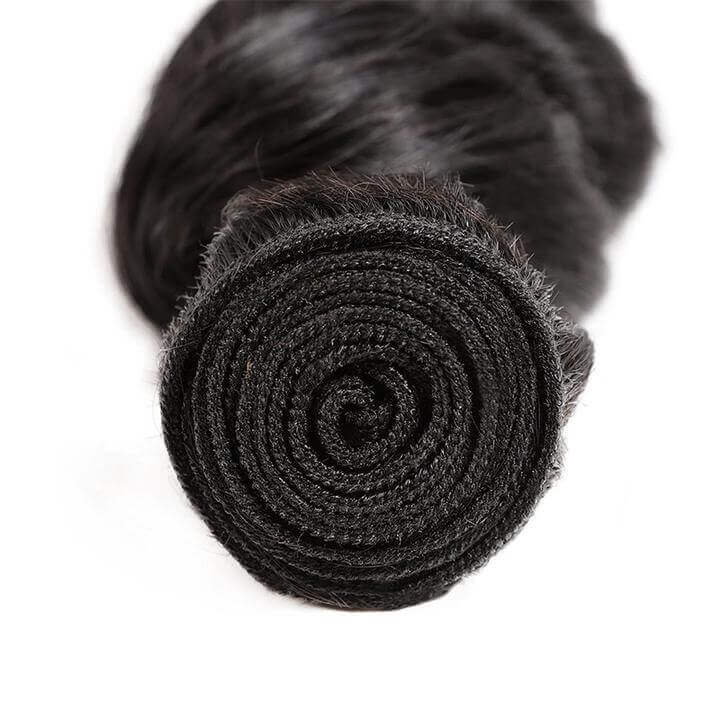 Loose Wave 4 Bundles Brazilian Unprocessed Virgin Human Hair 10A Grade