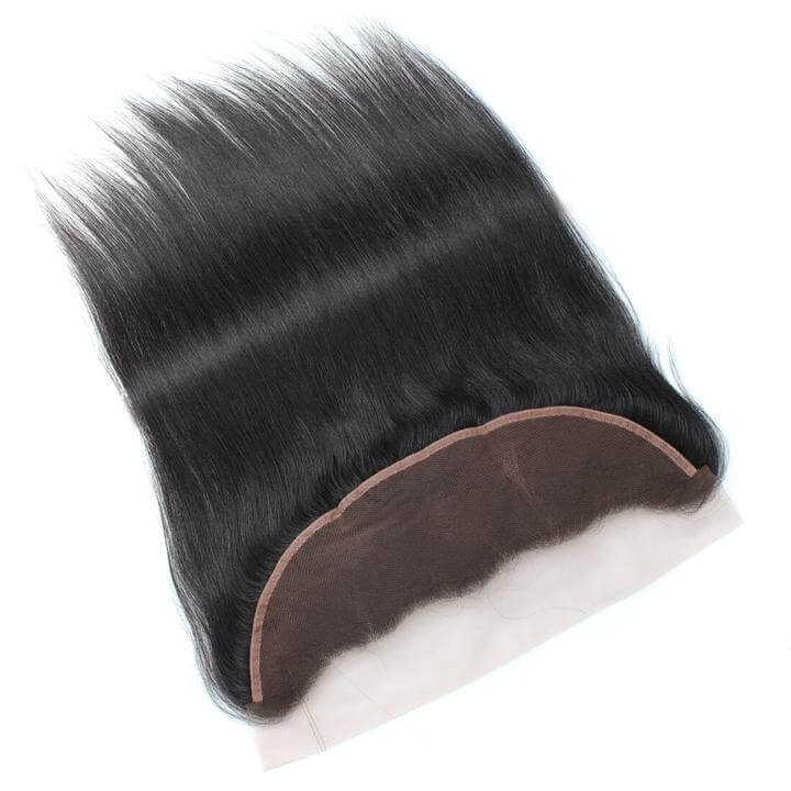 Braizlian Straight 3 Bundles with 13*4 Lace Frontal Natural BlackEverGLow Hair - EVERGLOW HAIR