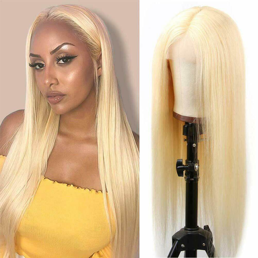 Princess Blonde 613 Colored Straight Lace Front Wig - EVERGLOW HAIR