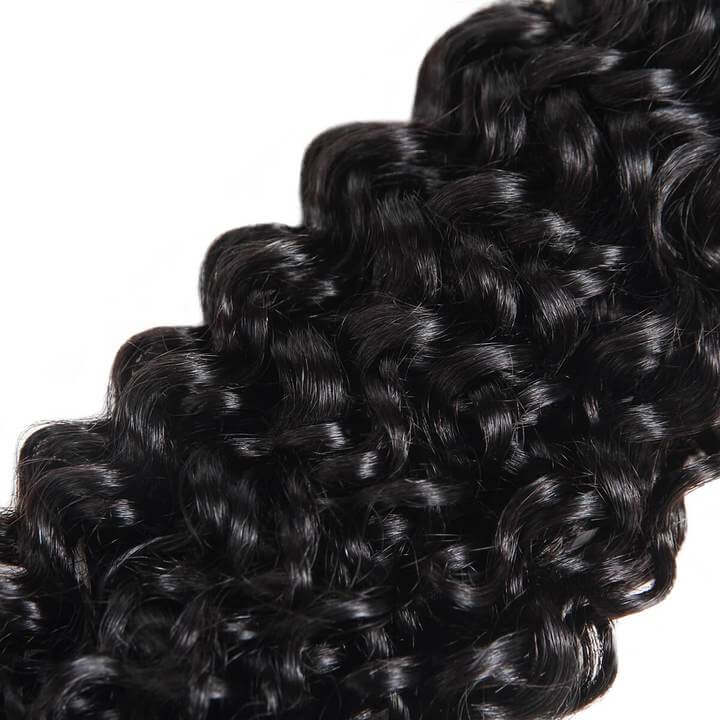 Brazilian Curly Wave 4 Bundles Natural Black EverGLow Remy Human Hair Extensions - EVERGLOW HAIR